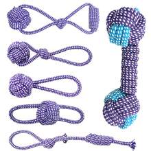 Juguetes de cuerda pequeños adecuados para perros pequeños, juego de juguetes de cuerda interactivos para mascotas, incluye beneficios de entrenamiento divertido y limpieza dental, juguetes de cuerda resistentes para masticadores agresivos, kit de juguetes de cuerda dental resistente para perros medianos, juego de 10 juguetes de masticación y tirones indestructibles para cachorros en etapa de dentición