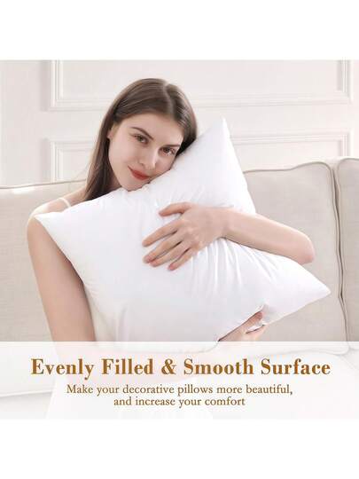Farfallarossa Wit Kussen Core Pieces Ultra Zachte Hypoallergenic Pillow, Cervical Support, Breathable Com Tafel Double Bed Pillowcases view 6