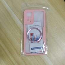 Hadaasi 1 pieza Funda magnética para teléfono de color rosa con protector de pantalla incorporado, [compatible con carga inalámbrica] Funda protectora de Body completo a prueba de golpes de 360°, [material amigable con la piel y diseño antiarañazos] compatible con iPhone 17 Pro/17 Pro Max/Air/17 y Galaxy S26 Ultra/S26 Plus/S26/S25 Ultra, versión internacional, no la versión nacional - Rosa - Ver 44