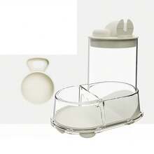 1pc Hamster Food And Water Bowl,Automatic Chinchilla Food Bowl - Stable Large Capacity Detachable Water Dispenser For Mice Hedgehog Ferret Chinchilla Pigeons Parrots - Multicolor - View 15