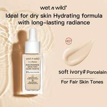 Dewy & Wild Foundation Primer, Concealing, Moisturizing, Long-Lasting, Non-Cakey, Suitable For Dry Skin - Ivory - View 1