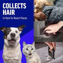 Local Shipping-Clothing And Bedding - Multi-Surface Fur Removal Tool ChomChom Roller & Detailer Bundle - Pet Hair Remover And Reusable Lint Roller - ChomChom Cat And Dog Hair Remover For Furniture, Couch, Carpet, - 預設 - 查看 6