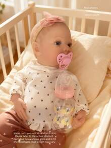 Poupée bébé réincarné nouveau-né de 18 pouces/45 cm, ami très réaliste au toucher doux, bébé câlin à plusieurs couches de peinture, peau 3D avec veines visibles, cadeau pour Halloween/Thanksgiving/Noël/Pâques