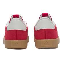 Adidas 女士红色低帮休闲运动鞋 VL COURT 3.0，舒适低帮鞋，适合日常通勤，复古户外运动鞋 KI5079 - 淺猩紅/漢玉白/樹脂黃 - 查看 6
