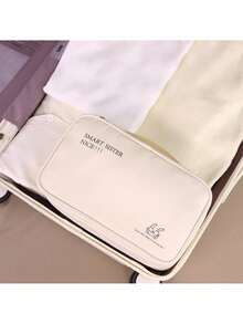 便携式双层尼龙内衣收纳袋，非常适合旅行和居家收纳胸罩、内裤、袜子等，粉色和米色可选，可作化妆包使用，旅行必备。 - 彩色 - 查看 10