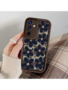 Funda Estampada Flores Azul Elegante Moderna Phone Cases compatible con Samsung S20 FE/S21/S21 FE/S21 Ultra/S22/S22 Ultra/S23/S23 FE/S23 Ultra/S24/S24 Plus/S24 Ultra/S24 FE/S25/S25 Plus/S25 Ultra/A03S 4G/A04E 4G/A05 4G/A05S 4G/A12 4G/A14 5G/A15 4G(5G)/A24 4G/A25 5G/A26 5G/A32 4G/A34 5G/A35 5G/A36 5G/A52 4G(5G)/A53 5G/A54 5G/A55 5G/A56 5G - Verde oscuro - Ver 6