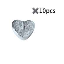 50 قطعة شموع على شكل قلب وشموع مزينة بمسحوق لامع، مناسبة للاحتفالات الرومانسية. مصنوعة من مادة البارافين. مناسبة للديكور في حفلات الزفاف وعيد الحب والكريسماس والعشاء العائلي. - متعدد الألوان - مشاهدة 9