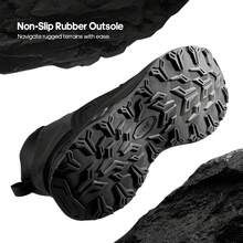 Women Hiking Boots Waterproof Outdoor Ankle Boots Camping Trail Trekking Hiking Boots Non-Slip Wear-Resistant Upper Boot Shoes - 深灰色 - 查看 4