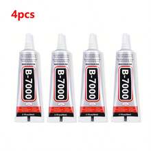 B7000 水钻工艺胶，50ml/110ml 强力胶，强力多用途粘合剂，适用于修复陶瓷、瓷器、金属、塑料、木材和木制家具；也可用于假指甲、软指甲胶、DIY 手工珠宝、织物、手机维修和水晶宝石 - 彩色 - 查看 13