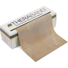 Banda de para Ejercicio 5.4 Metros - Tan/Extra Thin + Nivel 0 / Extra Ligero - Bronceado - Ver 1