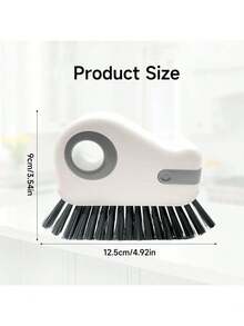 1个缝隙清洁刷，硬毛瓷砖缝隙刷，新型多功能缝隙清洁刷工具，适用于浴室厨房瓷砖、窗户门缝隙等死角清洁 - 彩色 - 查看 12