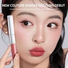 J.M.C.Y 二合一哑光和光泽唇彩，轻盈唇彩，打造自然妆容 - LIGHT MILK TEA - 查看 5