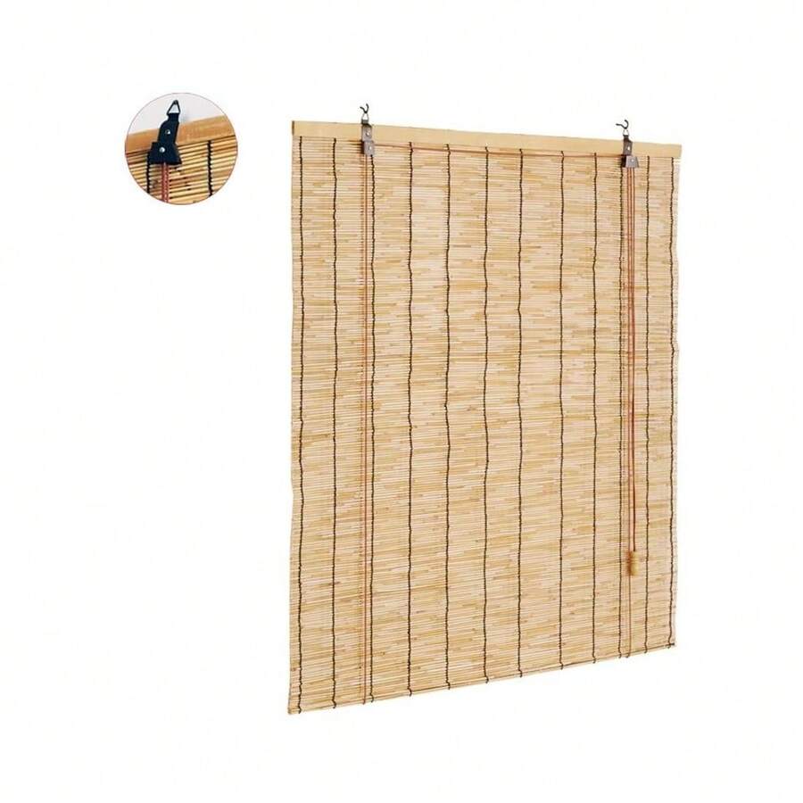 OISE ART STORE Tapparella Tenda Arella Avvolgibile In Listelli Di Bambù Naturale 100 X 180 Cm - - Multicolore - Visualizzare 1