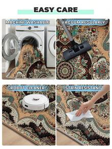 1 buc. Imitație de cașmir covor covor de pluș covor moale și pufos, luxos, lavabil la mașină, moale la atingere, covor de podea Shaggy, covor de living, covor de dormitor pentru decor acasă, decor de cameră, covor accent, acoperire de podea și multe altele