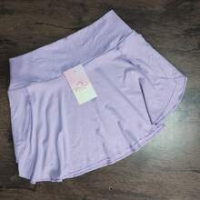 KIT 3 GYM SKIRT BUTT COVER - BLACK/WHITE/PURPLE - View 5