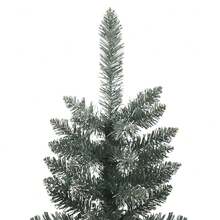 vidaXL Künstlicher Weihnachtsbaum Mit Ständer, Schlank, Grün, 150 Cm, PVC - Grey - View 4