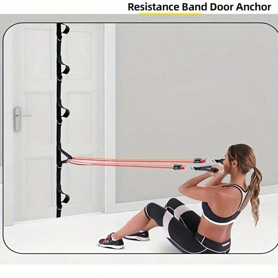 No Drill Non-Slip Upgraded Door Pull-Up Bar, Multi-Scene Strength Training Equipment Suitable For Whole Family, Load-Bearing Fitness Device - Multicolor - View 1