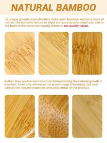 1 把个性化定制梳子，气垫竹/木梳，扁平梳，激光雕刻天然竹/木梳，扁平梳，易于梳理打结的头发，男女通用，便携式梳子，按摩头皮，适用于细软/卷曲/干性发质，母亲节礼物，送给妈妈/家人的礼物，送给朋友的礼物，送给奶奶的礼物，送给女孩的礼物，伴娘礼物，护发梳（多种梳子可选），圣诞节美容配件 - 杏色 - 查看 7