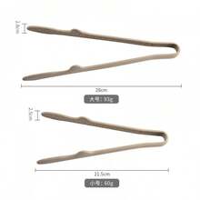 1pc Silicone Kitchen Tongs, Suitable For Baking, Bread, Picnic, Camping, Ice Cubes - Large Size 28cm - View 4