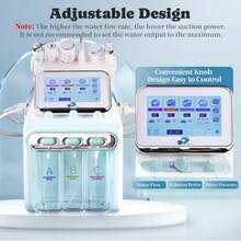 Blekrasi Máquina de Cuidado Facial Hidrógeno Oxígeno 7 en 1 | Dispositivo Multifuncional + Máscara Facial | Reduce Arrugas/Acné/Poros + Mejora Humedad | Ideal para Piel Sensible/Grasa | Uso en Salón o Casa - Tipo de Enchufe A USA (110-127V) - Ver 6