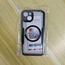 Hadaasi 黑色奢华360°全方位磁吸亚克力保护壳，内置屏幕保护膜，亲肤材质，防刮擦，兼容三星Galaxy S26 Ultra/S26 Plus/S26/M36/S25 FE/S25 Ultra/S25 Plus、A57/A37/A17/A07/A56/A55、苹果17e/17 Pro/17 Pro Max、17、16e、Reno14 Pro、荣耀400/400 Pro/400 Lite、Reno14 F、Hot 60 Pro/Hot 60 Pro+、15C/Note 14 Pro+ - 黑色 - 查看 14