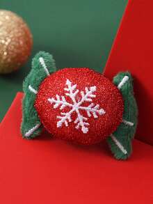 (款式随机)创意卡通胸针圣诞驯鹿圣诞老人胸针百搭可爱胸针卡通后开式圣诞胸针钥匙扣吊坠配饰礼物 - 彩色 - 查看 10