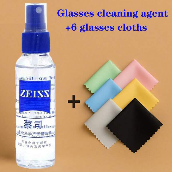 Brillenreiniger + Brillentuch, Brillenreiniger, Brillentücher, Antibeschlag Tücher, Brillenreinigungsspray, Zeiss Linsenreiniger Spray, Brillenreiniger, Linsenreinigungsspray, Brillenreinigungsspray, Brillenreiniger Spray, Brillenreiniger, Sonnenbrillenreiniger, geeignet für TV-Bildschirmreinigung, iPad-Bildschirmreinigung, Handyreinigung, Monitorreinigung, Laptop-Bildschirmreinigungsmittel
