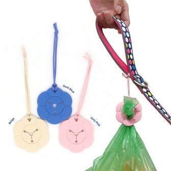 免提狗粪袋支架 - 宠物垃圾袋支架，用于分配器附件夹，适用于牵引绳、垃圾袋、背袋、狗屎袋分配器，适用于散步、跑步、骑自行车配件