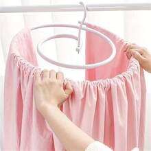 1件/2件螺旋被子晾衣架，不锈钢圆形晾衣架，多功能旋转晾衣架，适合阳台家用