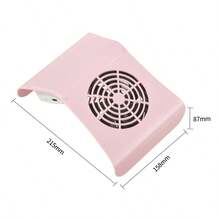 Colector de polvo de uñas con 2 bolsas de filtro, ventilador de vacío compacto, colector de polvo adecuado para principiantes, mini colector de polvo para uñas y herramienta de pedicura para uso doméstico con esmalte de uñas acrílico, regalo de Navidad y regalo del Día de San Valentín