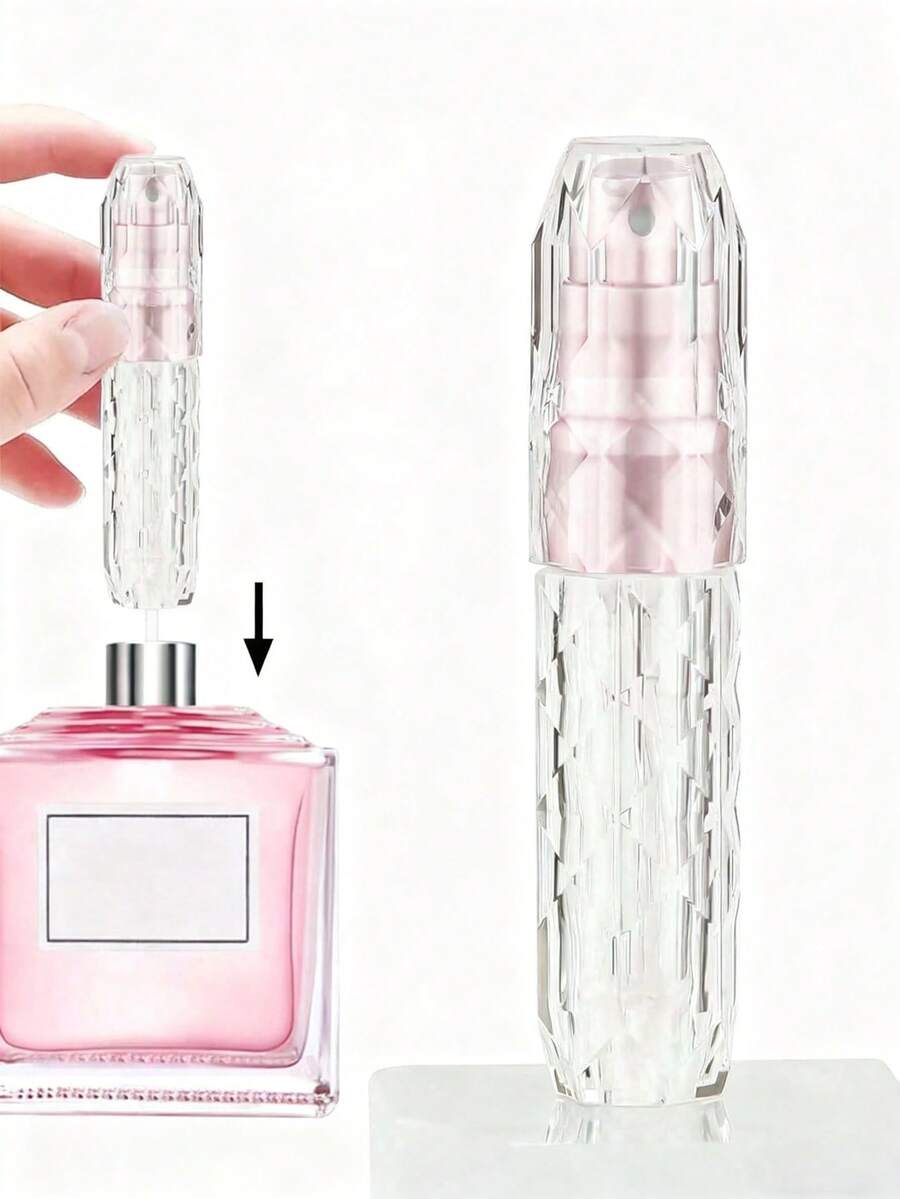 Bình xịt nước hoa mini di động có thể nạp lại Bình xịt du lịch kích thước nhỏ gọn Phụ kiện 5ml/0.2oz Đồ dùng du lịch thiết yếu Đồ dùng du lịch, Đồ dùng du lịch cho bãi biển - Nhiều màu - Xem 1