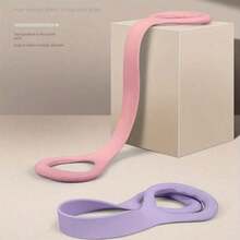 Elastic Resistance Bands For Yoga - Non-Slip Silicone Resistance Bands Suitable For Pilates, Physical Therapy And Home Gym - Multicolor - View 6