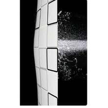 Cortina de ducha impermeable para baño, cortina de partición resistente al moho y engrosada, juego de barras de cortina de ducha, sin necesidad de perforación - Multicolor - Ver 10