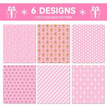 12pcs Pink Christmas Gift Wrapping Paper, Snowman Cartoon Pattern Design, Cute Style Holiday Gift Box Wrapping Paper, Suitable For Family Gatherings, Children's Christmas Parties, Office Party Gifting Scenarios, Made Of High-Quality Thick Paper, Easy To Cut, Fold-Resistant And Tear-Resistant, Suitable For DIY Packaging, Gift Box Wrapping, Holiday Wall Decoration, Christmas Snowman Theme Party Decoration