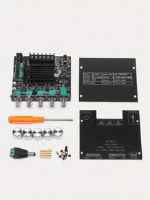 2.1 Channel Audio Power Amplifier Board 50W*2+100W With Treble And Bass Control For DIY Speaker Home Theater - Nhiều màu - Xem 5