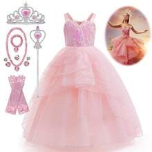 Girls Princess  Dress Cosplay Costume Wicked Carnival Party Fancy Dress  UK