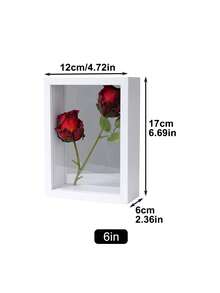 1 件干花展示架，经典桌面收纳盒，适用于客厅、卧室、办公桌装饰，贝壳、干花、叶子标本储存和艺术展示，是送给朋友、家人和爱人的创意礼物 - 彩色 - 查看 13