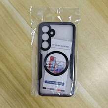 Hadaasi 黑色奢华360°全方位磁吸亚克力保护壳，内置屏幕保护膜，亲肤材质，防刮擦，兼容三星Galaxy S26 Ultra/S26 Plus/S26/M36/S25 FE/S25 Ultra/S25 Plus、A57/A37/A17/A07/A56/A55、苹果17e/17 Pro/17 Pro Max、17、16e、Reno14 Pro、荣耀400/400 Pro/400 Lite、Reno14 F、Hot 60 Pro/Hot 60 Pro+、15C/Note 14 Pro+ - 黑色 - 查看 69