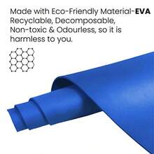 YOGA MANTRA ASANA BLUE MAT WITH BAG 8mm