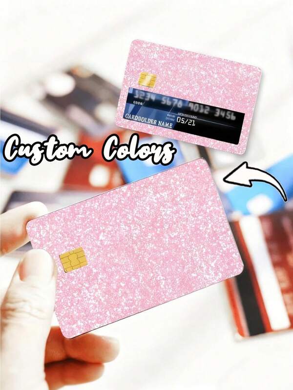Custom Debit Credit Card Skin, Your Photo Sticker, Waterproof Vinyl |, Sparkle Holographic Custom Bank Card Sticker Custom Credit Card Sticker,Ornamental,Multi-Functional,Reusable,Colorful,Vintage,Cartoon Back To School,Multi-Functional,Ornamental,Letter,Stylish,Modern,Colorful, Adorable,Casual,Custom, Ard Decoration, Bank Card Skin, Ultra-Thin, Durable, Scratch-Resistant, Fingerprint-Proof Card Sticker,Back To School,School Supplies