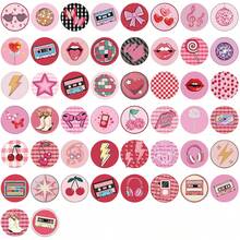 50pcs/Pack Cartoon Retro Aesthetic Cute Mysterious INS Vintage Romantic Aesthetic Stickers, Adorable Cartoon Fun Aesthetic Label Stickers For Scrapbooking, Self-Adhesive Stationery Seals, Envelopes, Guitars, Instruments Decor, Gifts For Teenagers, Parties, Rewards, Motivation, New Year, Winter, Christmas Decoration