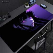 XXL Mouse Pad PC Purple Anime Girl Gamer Mousepad Laptop Computer Keyboard Accessories Mouse Mat Rug Extended Desk Mats 50x100cm - HL558 - View 3