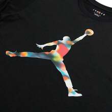 Nike 男士 AS FLT MTNSIDE GFX LS CREW 休闲通勤舒适柔软户外旅行简约圆领长袖T恤 休闲运动服 IM6512-010 - 黑色 - 查看 4