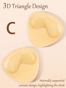 2 PCS Double Sided Sticky Push Up Bra Inserts - Reusable Adhesive Bra With Padding - Sticky Bra For Dresses Bikinis Bra Inserts,Double Sided Self-Adhesive Bra Pads,Sticky Bra Sticky Push Up Bra Lingerie Set Sticky Push Up Bra Push Up Sticky Bra Boob Pads Chest Pads Adhesive Pads - Multicolor - View 24