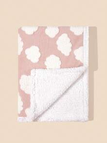 1pc Baby Autumn/Winter Double Layer Swaddle Blanket - Pink - View 16
