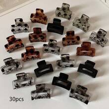 15/20/30/50/100pcs Versatile Fashion Mini 2.5cm Clip Bangs Clip For Women, Simple Retro Hair Clip For Bangs And Hairstyle