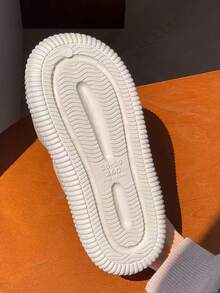 1 Paar einfarbige PU Thermofutter rutschfeste Dicksohlen Lässig Schneestiefel, geeignet für Herbst/Winter, Jugendliche