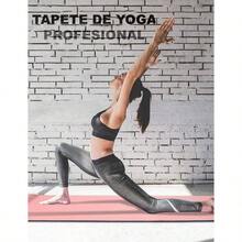 Hirola Tapete de Yoga con Correa, 13 pulgadas grueso, Tapete de doble cara, Antideslizante, Tapete profesional de TPE para Entrenamiento de yoga, pilates y Ejercicios de piso - Rosa/Azul - Ver 6