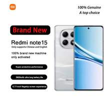 Xiaomi 全新小米 Redmi Note15，12GB+256GB 存储，官方标准配置，无 eSIM 卡，中国版，仅支持英文和中文。型号 14R，全新，仅激活但未使用过。 - 星輝白 - 查看 7