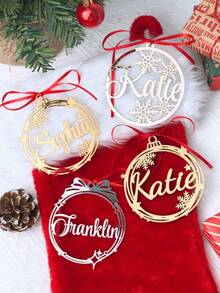 1 قطعة/3 قطع/5 قطع زخرفة عيد الميلاد الخشبية المخصصة 2025 - كرة زخرفية مخصصة بالليزر، ديكور عيد الميلاد، قلادات شجرة العطلات، هدية عيد الميلاد الأولى الفريدة ل- له، لها وللعائلة، هدية عيد الميلاد، ديكور عيد الميلاد، ديكورات عيد الميلاد المخصصة، ديكور شجرة عيد الميلاد المخصصة، ديكور خشبي/أكريليك، حياة أنيقة، حياة فنية